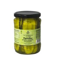 PEPINO LAMINADO AGRIDULCE 550ML LA HUERTA DE AL LADO J.J.J.