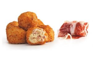 CROQUETA JAMON IB. GOURMET 40 GR B. 1 K (4) 