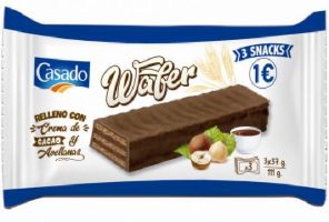 BARRITA CRUJIENTE WAFER CASADO 3U. 110Gr. 20p.