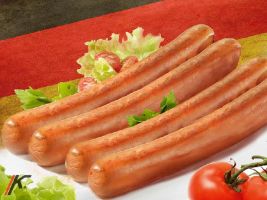 SALCHICHA FRANKFURT BAGUETTE 120gr. CAJA 3.6KG(45)