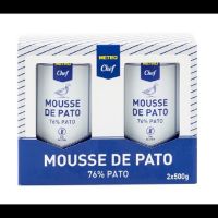 MOUSSE PATO MC 2x500g