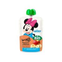 POUCH MANZANA PLATANO BIO (REFORMULADO) (2x7u) 100g BEPLUS DISNEY