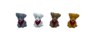 PERRITOS PAÑUELO ROJO REF. S298 (100)