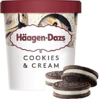 HELADO COOKIES & CREAM HÄAGEN-DAZS 8x460ml 